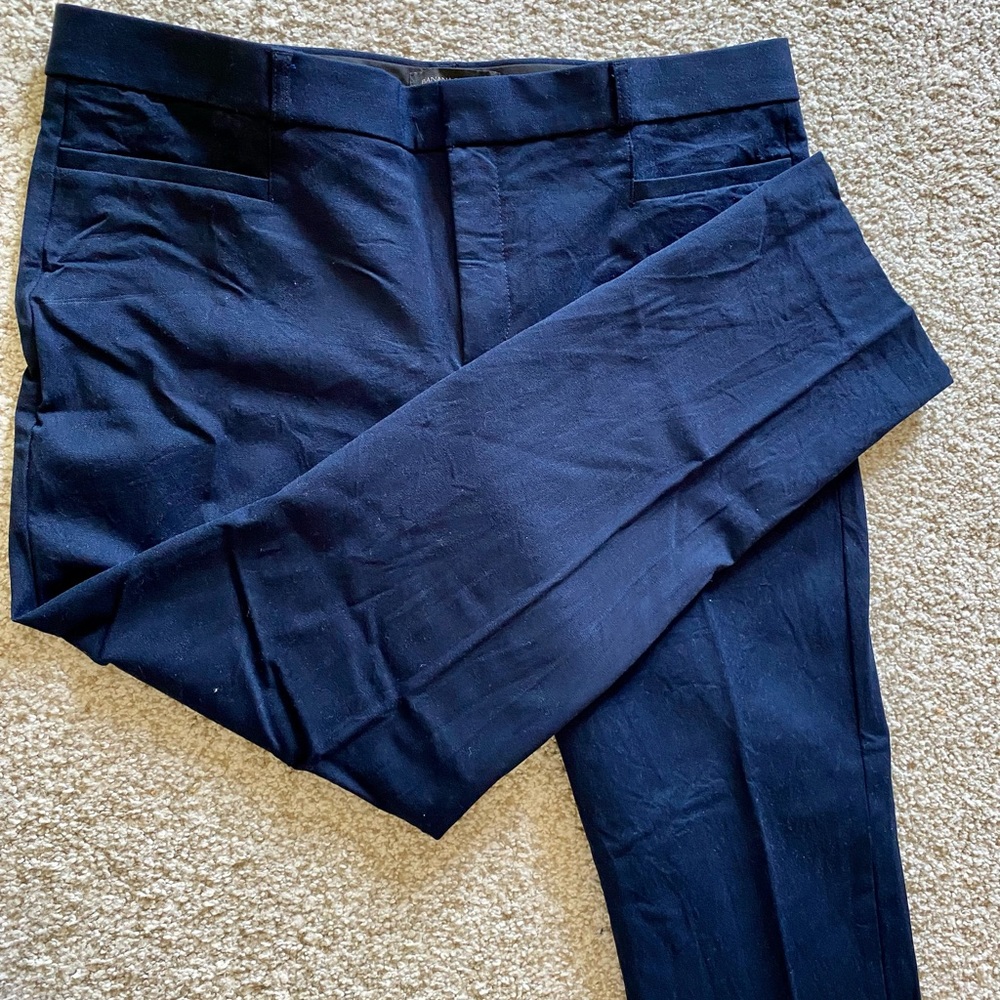 Popular Sloan Pant from BR in Classic Navy Blue Size 14